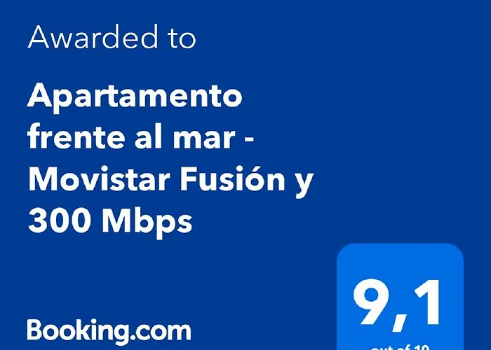 Apartamento Frente Al Mar - 500 Mbps